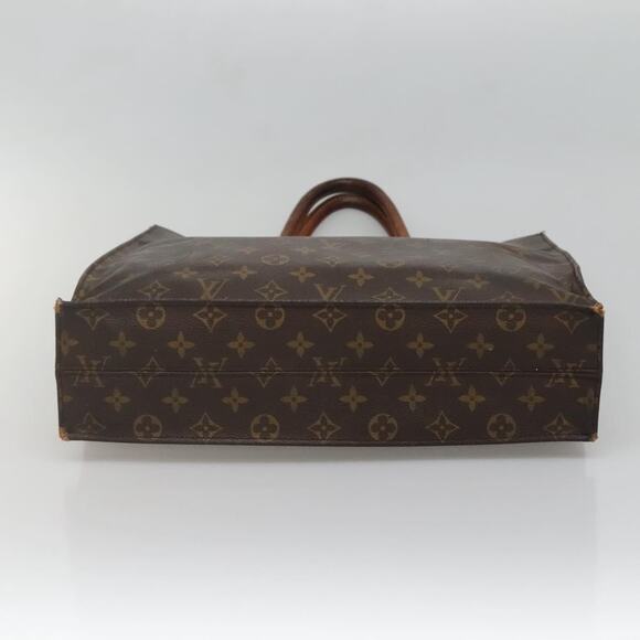 LOUIS VUITTON Monogram Sac Plat Hand Bag M51140 - Picture 9 of 12